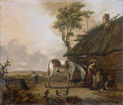 Un Cavallo Pezzato da Jan Wouwerman