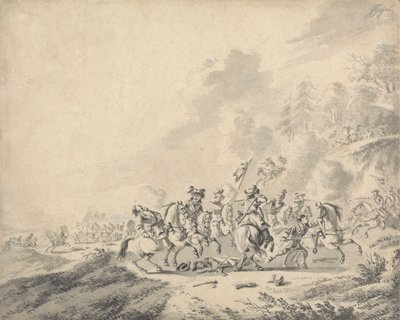 Una Battaglia di Cavalleria da Jan Wyck