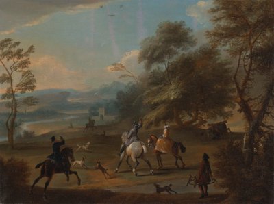Una Festa di Falconeria da Jan Wyck