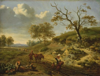 Paesaggio, 1659 da Jan Wiynants
