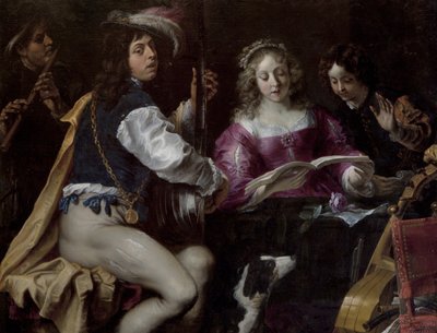 Il concerto da Jan attr. to Cossiers
