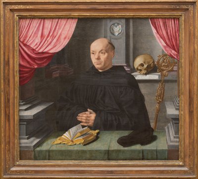 Abate Johann Ingenray, 1535 da Jan Gossaert