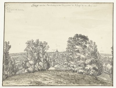 Vista di Sterrenberg su Kleef da Jan de Beijer