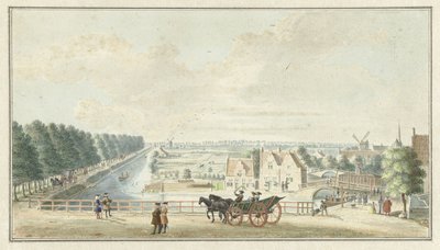 Veduta del Muro presso la Porta di Santa Caterina a Utrecht da Jan de Beijer