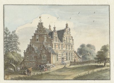 La casa Den Dam vicino a Zutphen da Jan de Beijer