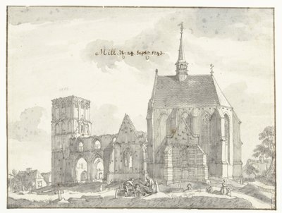 Rovina della chiesa a Mill da Jan de Beijer