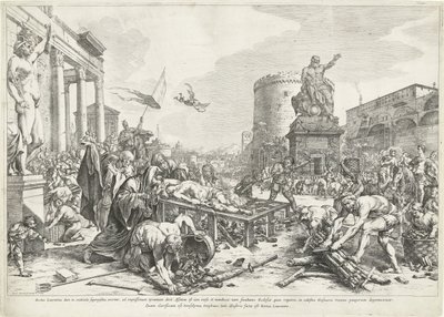 Martirio di San Lorenzo da Jan de Bisschop