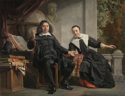 Abraham Casteleyn e sua moglie, Margarieta van Bancken da Jan de Bray