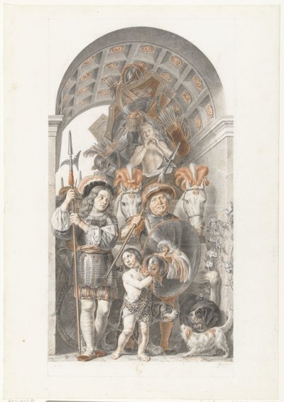 Trionfo allegorico per lo statolder Federico Enrico da Jan de Bray