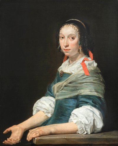 Ritratto di giovane donna da Jan de Bray