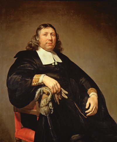 Ritratto di Dammas Guldewagen, c.1657 da Jan de Bray