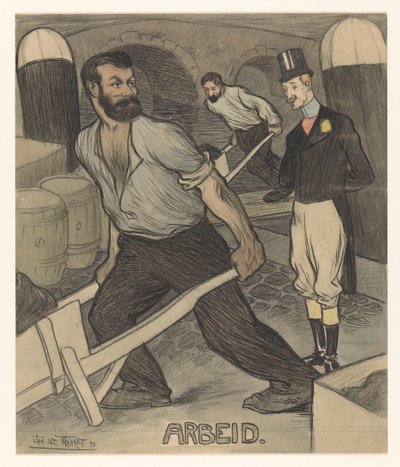 Lavoro da Jan de Waardt (signed by artist)