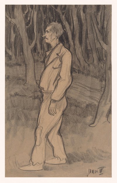 Lavoratore da Jan de Waardt (signed by artist)