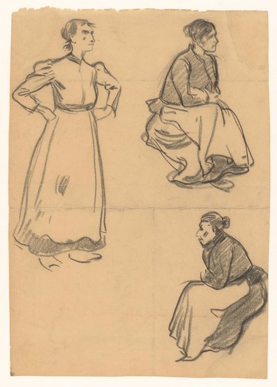 Studi di donne da Jan de Waardt