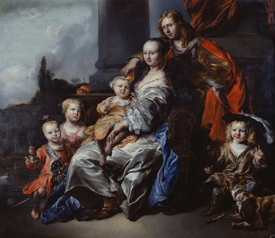 Ritratto di una Famiglia Olandese da Jan or Joan van Noordt
