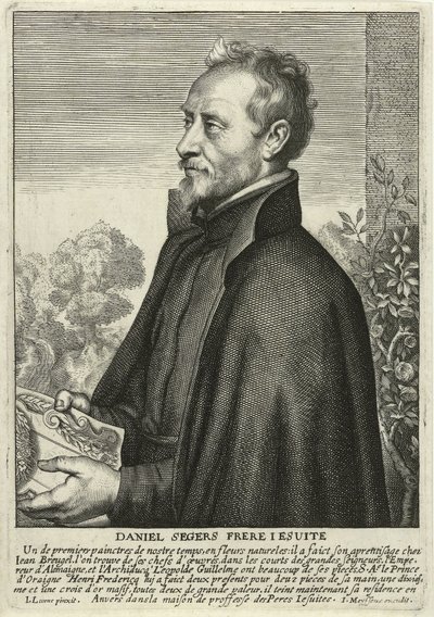 Daniel Segers (incisione) da Jan the Elder (after) Lievens