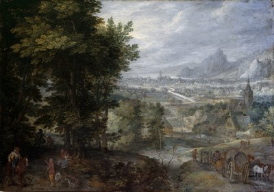 Paesaggio boscoso da Jan the Elder Brueghel