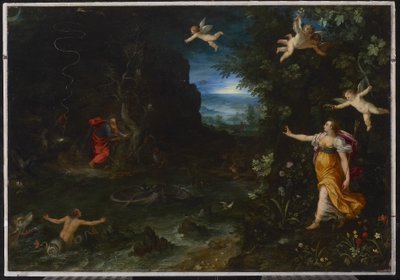 Allegoria della vita, o Il sogno di Raffaello da Jan the Elder Brueghel