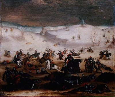 Scena di battaglia da Jan the Elder Brueghel