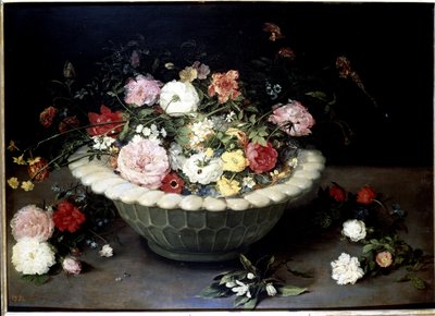 Fiori in un vaso da Jan the Elder Brueghel