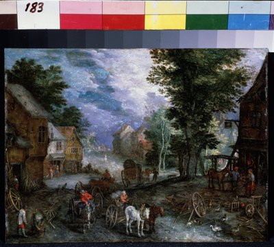 La fucina da Jan the Elder Brueghel