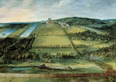 Paesaggio con il castello di Mariemont da Jan the Elder Brueghel