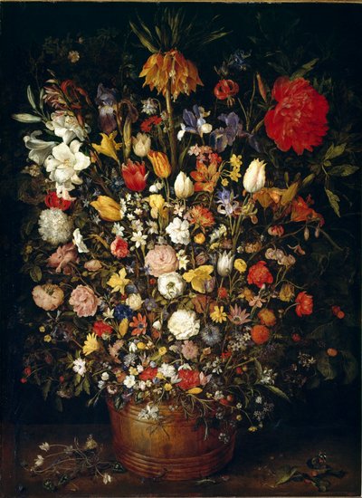 Grande mazzo di fiori da Jan the Elder Brueghel