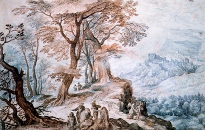 Passaggio attraverso il Paesaggio, c1588-1625 da Jan the Elder Brueghel