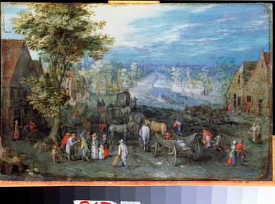 Paesaggio di campagna da Jan the Elder Brueghel