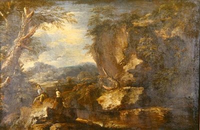 Paesaggio roccioso da Jan the Elder Brueghel