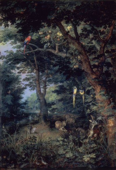 Il Paradiso Terrestre da Jan the Elder Brueghel