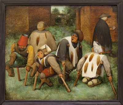 I mendicanti da Jan the Elder Brueghel