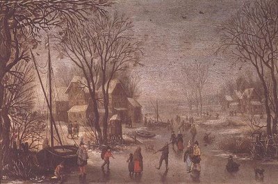 Scena invernale da Jan the Elder Brueghel