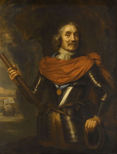 Maerten Harpertsz Tromp, Vice Ammiraglio, 1640-53 da Jan the Elder Lievens