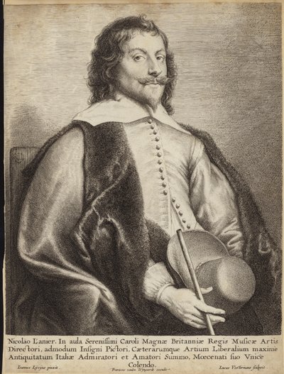 Ritratto di Nicholas Lanier da Jan the Elder Lievens