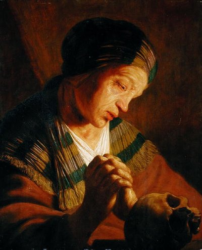 Santa Maria Maddalena in preghiera da Jan the Elder attr. to Lievens