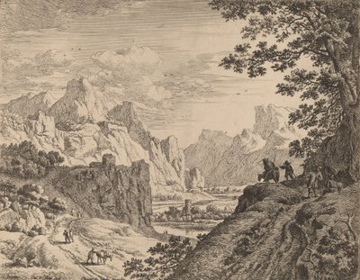 Vista del fiume Reno da Jan van Aken