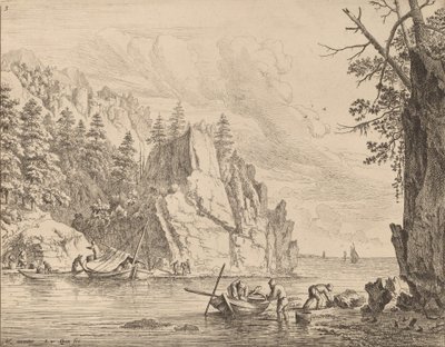 Vista del fiume Reno da Jan van Aken