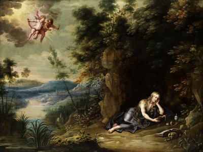 Maria Maddalena come eremita da Jan van Balen