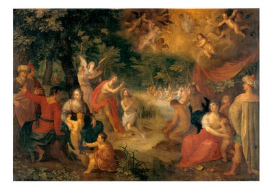 Il Battesimo di Cristo da Jan van Balen