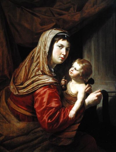 Madonna con Bambino da Jan van Bijlert or Bylert