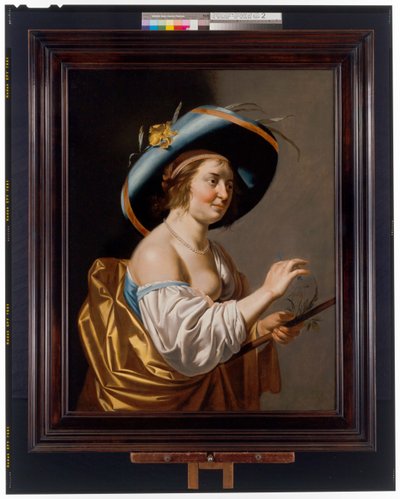 Ritratto semi-figura di un pastore da Jan van Bijlert or Bylert