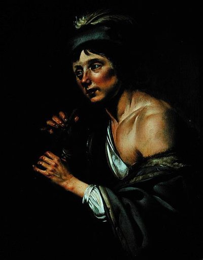 Pastore con flauto da Jan van Bijlert or Bylert