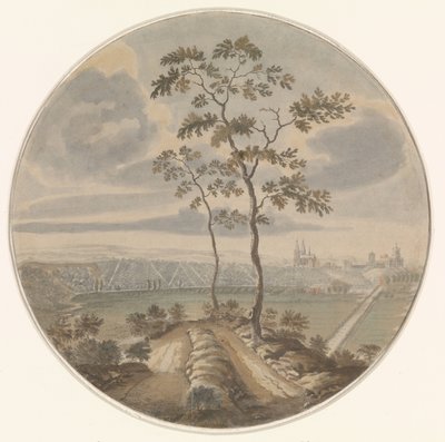 Veduta della città di Kleef da Jan van Call (I) (attributed to)