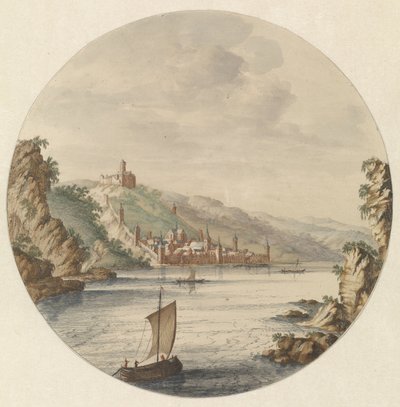 Veduta della città di Bacharach da Jan van Call (I)