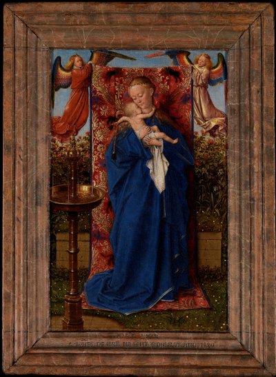 Madonna e Bambino alla fontana da Jan van Eyck