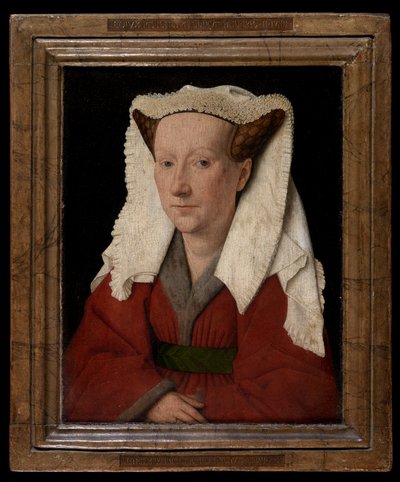Ritratto di Margareta van Eyck da Jan van Eyck