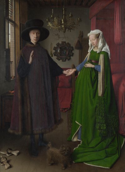 Il Ritratto dei coniugi Arnolfini da Jan van Eyck