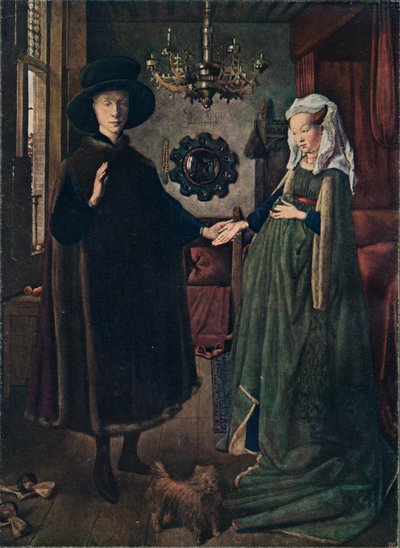 Il ritratto dei coniugi Arnolfini da Jan van Eyck