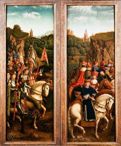 Pala di Gand. Adorazione dell